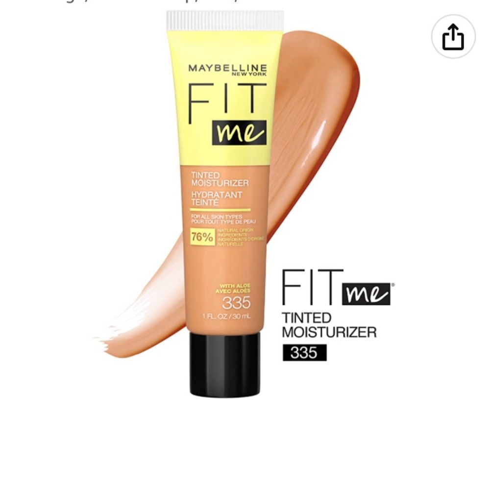 Maybelline New York Fit Me Tinted Moisturizer, 335
